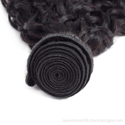 Human Hair Bundles for Black Women Mongolian Afro Kinky Curly Bundles Unprocessed Hair Extension Bundles Remy Hair Natural Color